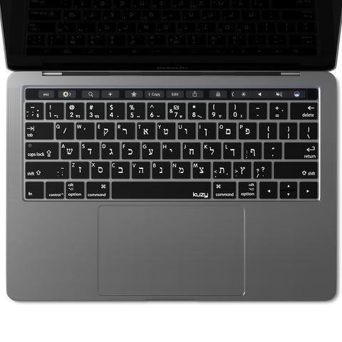Foreign Language Keyboard Cover for MacBook Pro with Touch Bar & Touch ID