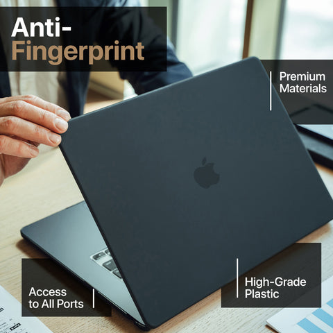 MacBook Air 13.6 inch Case M4 M3 M2 2025-2022 - Matte Protective Hard Shell