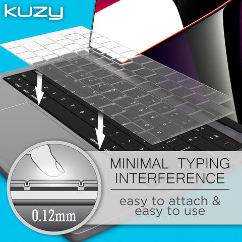 Premium MacBook Pro 14 inch Keyboard Cover - MacBook Pro Keyboard Cover Skin 14 16 inch 2023 2022 M3 M2 M1 A2779 A2442 A2780 A2485 - MacBook Air 15 inch Keyboard Cover 13 A2941 A2681