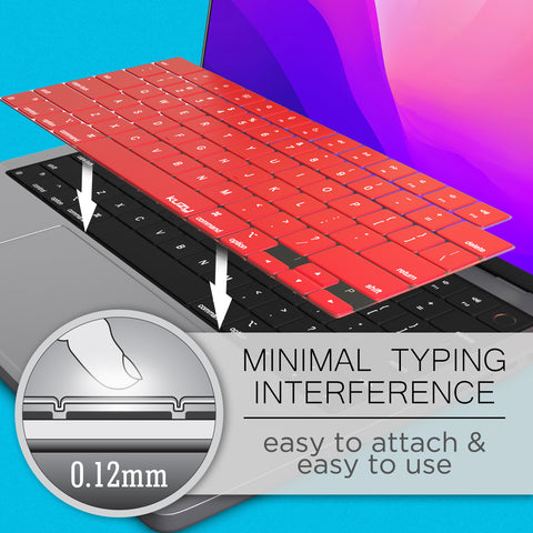 Premium MacBook Pro 14 inch Keyboard Cover - MacBook Pro Keyboard Cover Skin 14 16 inch 2023 2022 M3 M2 M1 A2779 A2442 A2780 A2485 - MacBook Air 15 inch Keyboard Cover 13 A2941 A2681
