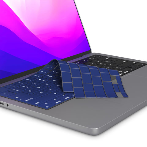 Premium MacBook Pro 14 inch Keyboard Cover - MacBook Pro Keyboard Cover Skin 14 16 inch 2023 2022 M3 M2 M1 A2779 A2442 A2780 A2485 - MacBook Air 15 inch Keyboard Cover 13 A2941 A2681