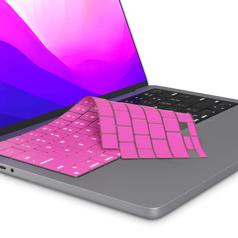 Premium MacBook Pro 14 inch Keyboard Cover - MacBook Pro Keyboard Cover Skin 14 16 inch 2023 2022 M3 M2 M1 A2779 A2442 A2780 A2485 - MacBook Air 15 inch Keyboard Cover 13 A2941 A2681