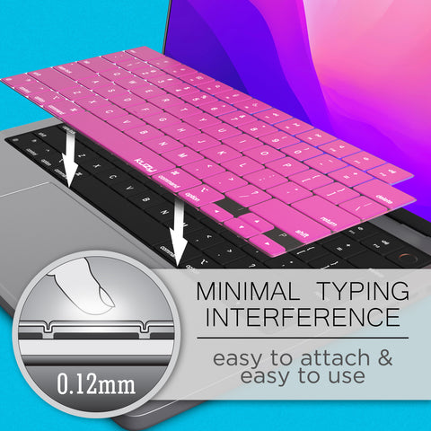 Premium MacBook Pro 14 inch Keyboard Cover - MacBook Pro Keyboard Cover Skin 14 16 inch 2023 2022 M3 M2 M1 A2779 A2442 A2780 A2485 - MacBook Air 15 inch Keyboard Cover 13 A2941 A2681