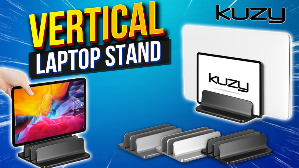 Vertical Laptop Stand MacBook Vertical Stand Holder Kuzy