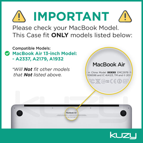 Compatible with MacBook Air 13 inch Case 2020 2021 2018 M1 - A2337 MacBook Air Case A2179 A1932 MacBook Air 13.3 inch Case Hard Shell Case Protective Cover