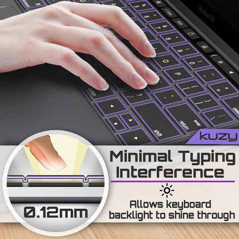 Premium Ultra Thin Keyboard Cover TPU for MacBook Pro 13 and 15 inch
