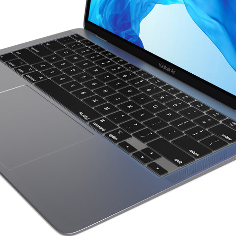 Compatible with MacBook Air 13 inch 2020 A2337 M1 A2179 with Retina Display and Touch ID Silicone Key Board Protective Skin Protector, MacBook Air 2020 Keyboard Cover