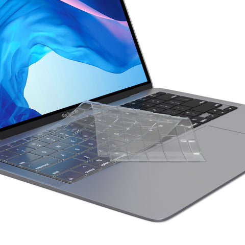 Compatible with MacBook Air 13 inch 2020 A2337 M1 A2179 with Retina Display and Touch ID Silicone Key Board Protective Skin Protector, MacBook Air 2020 Keyboard Cover