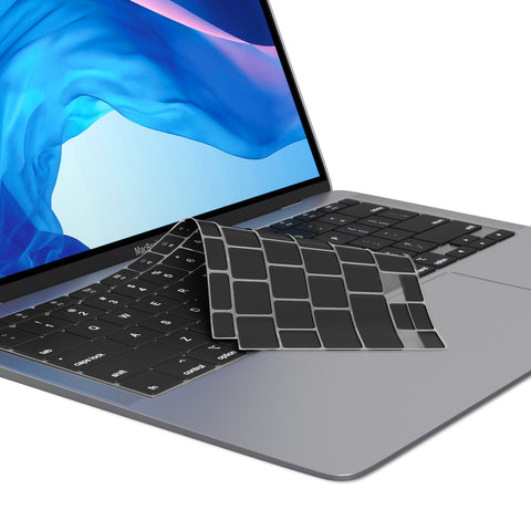 Compatible with MacBook Air 13 inch 2020 A2337 M1 A2179 with Retina Display and Touch ID Silicone Key Board Protective Skin Protector, MacBook Air 2020 Keyboard Cover