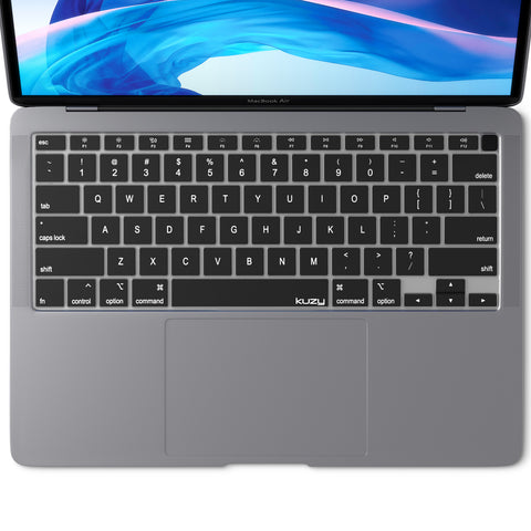 Compatible with MacBook Air 13 inch 2020 A2337 M1 A2179 with Retina Display and Touch ID Silicone Key Board Protective Skin Protector, MacBook Air 2020 Keyboard Cover