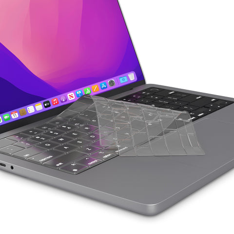 Premium MacBook Pro 14 inch Keyboard Cover - MacBook Pro Keyboard Cover Skin 14 16 inch 2023 2022 M3 M2 M1 A2779 A2442 A2780 A2485 - MacBook Air 15 inch Keyboard Cover 13 A2941 A2681